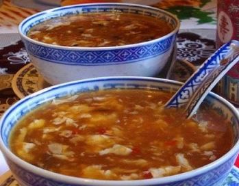 Chinese soep van het huis